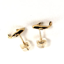 Load image into Gallery viewer, 1400050-14kt-Solid-Yellow-Gold-Dolphins-Stud-Earrings