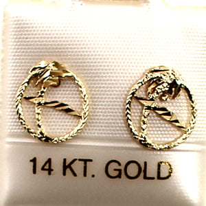 1400120-14kt-Yellow-Gold-Hawaiian-Palm-Tree-Stud-Earrings