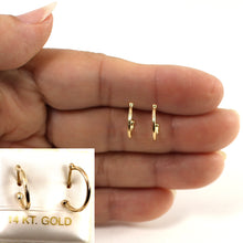 Load image into Gallery viewer, 1400130-14kt-Yellow-Gold-Hook-Earrings