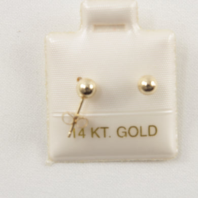 1401504-14K-Yellow-Gold-4mm-Ball-Stud-Earrings
