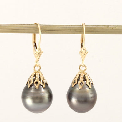1T00223-Classic-Collection-Tahitian-Baroque -10.6 mm-Pearl-Dangle-Earrings