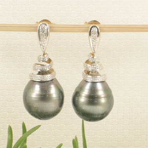 1T00802B-Genuine-Diamond-Black-Tahitian-Pearl-14k-Yellow-Gold-Dangle-Earrings