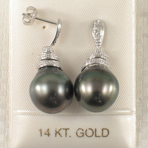 1T10805-Genuine-Diamond-Black-Tahitian-Pearl-14k-WG-Dangle-Earrings