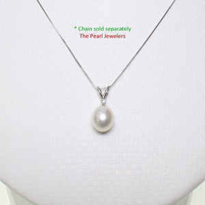 2000075-14k-White-Gold-Diamond-AAA-White-Cultured-Pearl-Pendant-Necklace