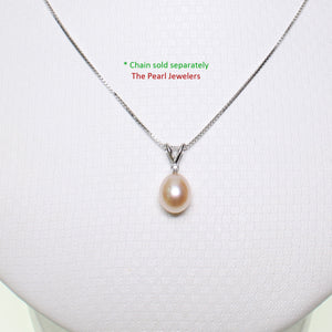 2000077-14k-White-Gold-Diamond-AAA-Peach-Cultured-Pearl-Pendant-Necklace