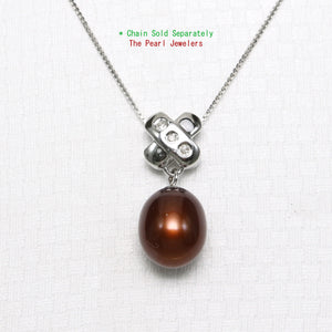 2000608-14k-WGold-Diamond-Chocolate-Pearl-Handcrafted-Unique-Pendant-Necklace