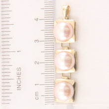 Load image into Gallery viewer, 2003392-14k-Yellow-Gold-9.5-10mm-Pink-Pearl-Pendant-Necklace