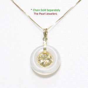 2100060-14k-Gold-Hawaiian-Plumeria-White-Mother-of-Pearl-Pendant-Necklace