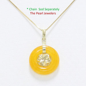 2100065-Honey-Jade-14k-Solid-Yellow-Gold-Hawaiian-Plumeria-Pendant