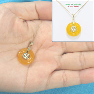 2100065-Honey-Jade-14k-Solid-Yellow-Gold-Hawaiian-Plumeria-Pendant