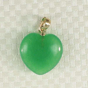 2100093-14k-Gold-Hand-Crafted-Heart-Love-Green-Jade-Pendant-Necklace