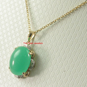 2100103-14k-Solid-Gold-Diamond-Cabochons-Green-Jade-Pendant-Necklace