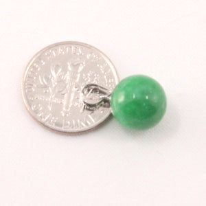 2100118-14k-Solid-White-Gold-Round-Green-Jade-Pendant
