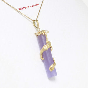2100272-Lavender-Jade-14k-Gold-Dragon-Totem-Column-Pendant-Necklace