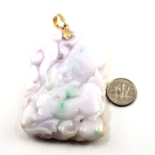 Load image into Gallery viewer, 2100900-Double-Sided-Exquisite-Carving-Jadeite-Pendant