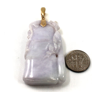 2100902-Double-Sided-Exquisite-Carving-Jadeite-14k-gold-enhancer-Pendant