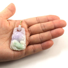 Load image into Gallery viewer, 2100910-Handcarved-Double-Sided-Exquisite-Carving-Jadeite-Pendant