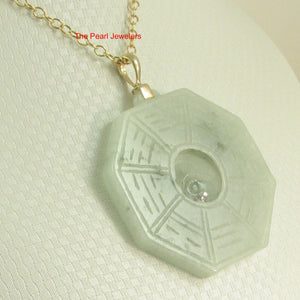 2100936-14k-Hand-Carved-Eight-Trigrams-Natural-Jadeite-Pendant-Necklace
