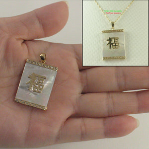 2101060-Mother-of-Pearl-Crafted-14k-Solid-Gold-Good-Fortune-Pendant-Necklace