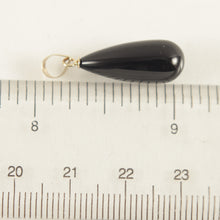 Load image into Gallery viewer, 2101131-14k-Solid-Yellow-Gold-Pear-Black-Onyx-Pendant