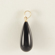 Load image into Gallery viewer, 2101131-14k-Solid-Yellow-Gold-Pear-Black-Onyx-Pendant