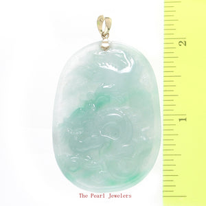 2101464-Carvings-Dragon-Phoenix-Celadon-Green-Jade-14k-Pendant-Necklace