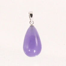 Load image into Gallery viewer, 2101477-Raindrop-Lavender-Jade-Real-14k-Gold-Pendant