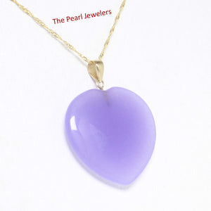 2101512-Beautify-14k-Gold-Cabochon-Love-Heart-Lavender-Jade-Pendant-Necklace