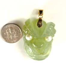 Load image into Gallery viewer, 2101771-Hand-Carved-Hawaiian-Tiki-Gods-Carving-New-Jade-Pendant