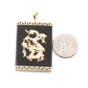 2101981-Black-Onyx-14k-Gold-Hand-Crafted-Dragon-Pendant-Necklace