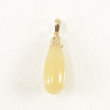 Load image into Gallery viewer, 2102135-Yellow-Jade-14k-Solid-Yellow-Gold-Pendant