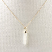 Load image into Gallery viewer, 2186700-14k-Yellow-Gold-Hand-Carved-Mother-of-Pearl-Pendant-Necklace