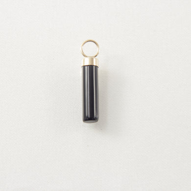 2186701-14k-Yellow-Gold-Hand-Carved-Tube-Black-Onyx-Pendant-Necklace