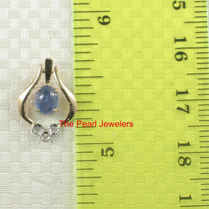 2200031-14K-Yellow-Gold-Diamonds-Cabochon-Sapphire-Unique-Pendant