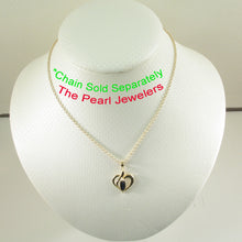 Load image into Gallery viewer, 2200061-Genuine-Marquise-Sapphire-Heart-14k-Yellow-Solid-Gold-Pendant