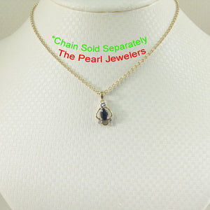 2200081-Genuine-Natural-Blue-Sapphire-Diamonds-14k-Yellow-Solid-Gold-Pendant