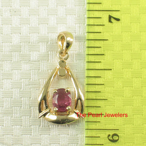 2200162-Genuine-Natural-Red-Ruby-14k-Yellow-Solid-Gold-Unique-Pendant