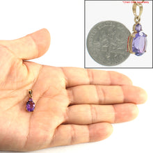 Load image into Gallery viewer, 2300301-Natural-Purple-Amethyst-14k-Solid-Yellow-Gold-Pendant-Charm