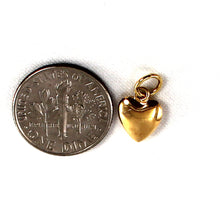 Load image into Gallery viewer, 2400032-This-Elegant-Heart-Charm-Real-14k-Yellow-Sold-Gold