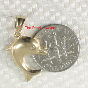 2400040-Beautiful-Dolphin-Handcrafted-14k-Yellow-Gold-Pendant
