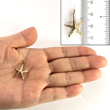 Load image into Gallery viewer, 2400072-Beautiful-Love-14k-Gold-Star-Fish-Pendant