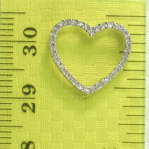 2400386-14k-White-Solid-Gold-Heart-Diamonds-Pendant