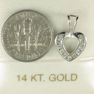 2400425-14k-Solid-White-Gold-Heart-Channel-Setting-Genuine-Diamond-Pendant