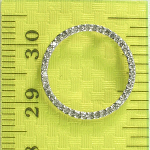 2400495-Elegant-Beautiful-14k-Solid-Yellow-Gold-Circle-Diamond-Pendant