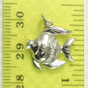 240059A-14k-Gold-Marine-Fish-Diamonds-Pendant-Necklace