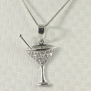 2400635-Beautiful-Cocktail-Cup-14k-Solid-White-Gold-Diamond-Pendant-Necklace