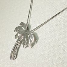 Load image into Gallery viewer, 240056A-14k-Gold-Diamonds-Hawaiian-Coconut-Tree-Pendant-Necklace
