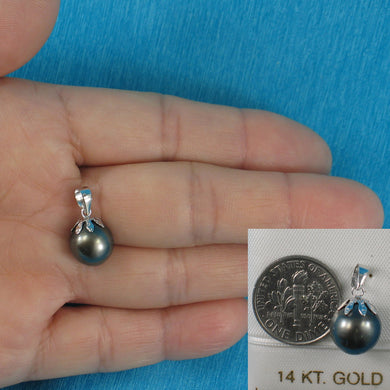 2T00027F-Genuine-Black-Tahitian-Pearl-14k-Cap-Pendants