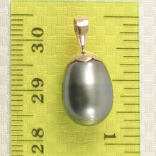 Load image into Gallery viewer, 2T01024B-14k-Yellow-Gold-Bale-Genuine-Black-Tahitian-Pearl-Pendant