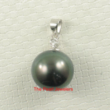 Load image into Gallery viewer, 2T01138-14k-Gold-Bale-Diamond-Black-Tahitian-Pearl-Pendant